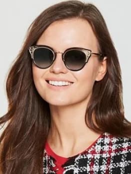 Jimmy Choo Dhelia Sunglasses BlackGold BlackGold Women