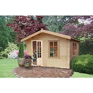 Shire Bucknells Log Cabin 12 x 10 ft