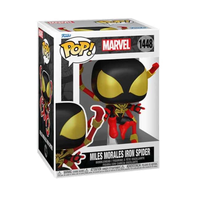 AJ Toys & Books Funko POP Marvel: SP Comics - Miles Iron Spider