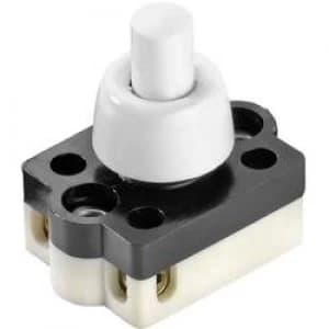 Pushbutton switch 250 V AC 2 A 1 x OffOn interBaer