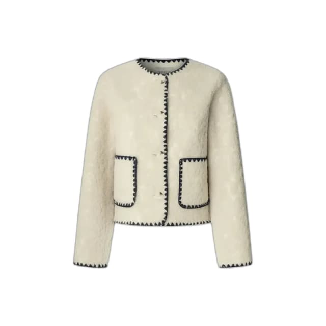 Pepe Jeans Womens fleece Pepe Jeans Rocco Beige Female M
