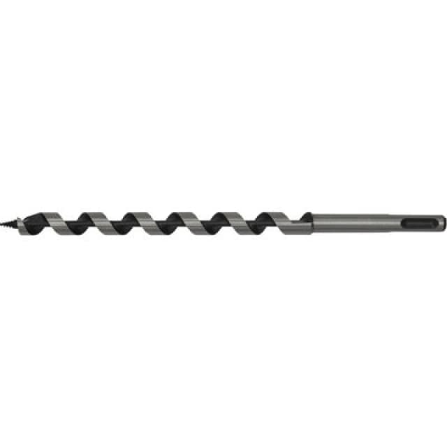Loops 14 x 235mm SDS Plus Auger Wood Drill Bit - Fully Hardened - Smooth Drilling Multi