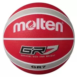 Molten BGR Basketball - Red/Silver - 7