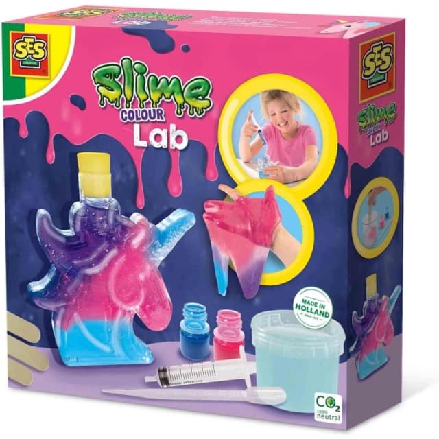 SES Creative Unicorn Slime Colour Lab, 5 Years and Above (15016) Multi