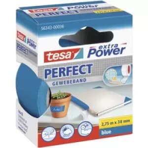 tesa PERFECT 56343-00036-03 Cloth tape tesa extra Power Blue (L x W) 2.75 m x 38mm