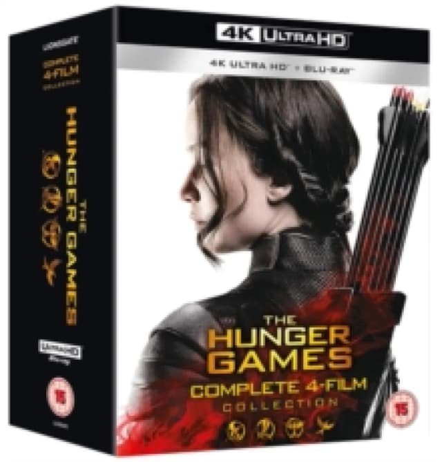 The Hunger Games: Complete 4-film Collection Bluray 5055761912821