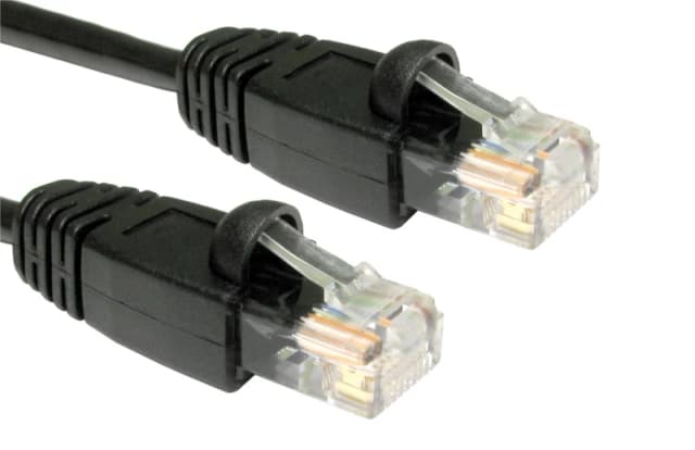 Cables Direct B5-102 networking cable Black 2m Cat5e U/UTP (UTP)