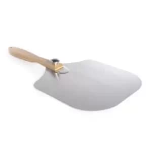 Stainless Steel Pizza Peel with Rotating Handle M&W