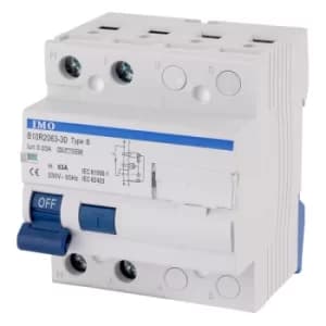 IMO B10R2063-30-B 63A 2P RCCB 30mA Type B 4Mod