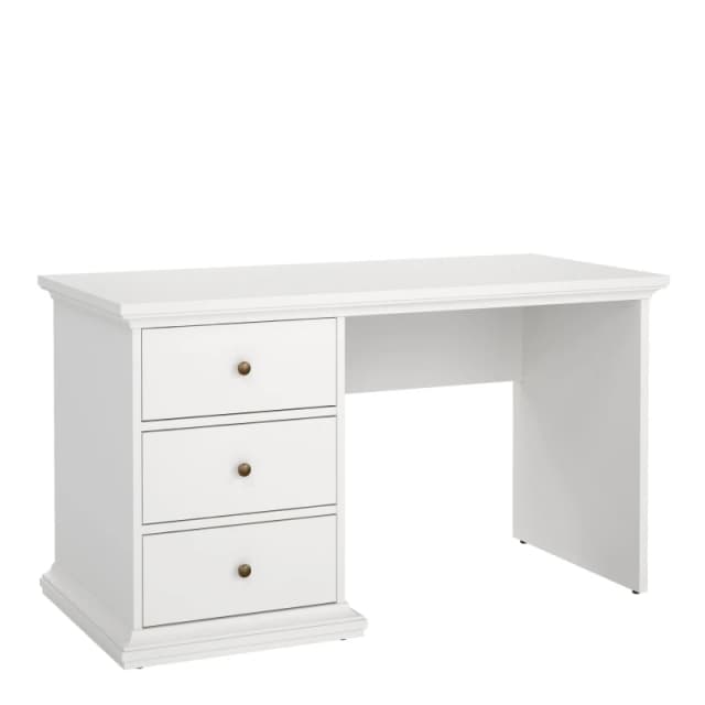 Furniture To Go Paris Desk in White White Unisex