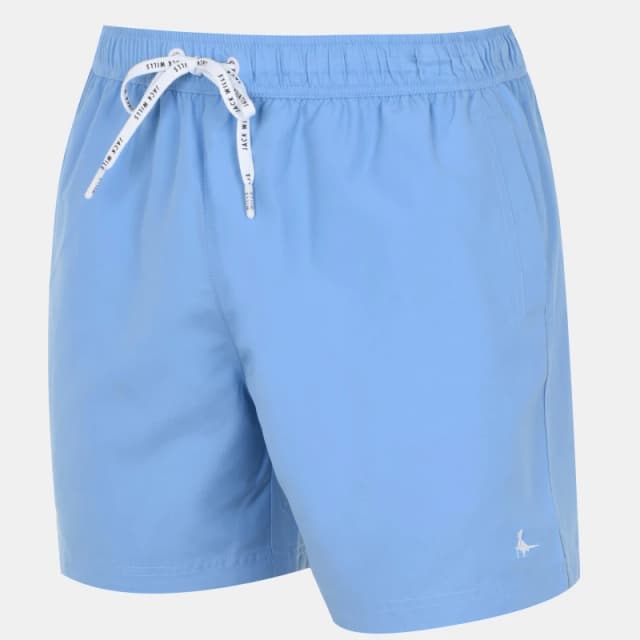 Jack Wills Mid-Length Swim Shorts Mens Pale Blue male XS