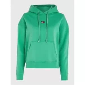 Tommy Jeans Centre Badge Hoodie - Green