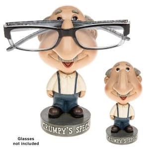Wobble Head Specs Holder Grumpy