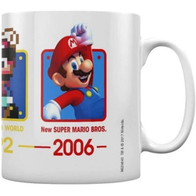 Super Mario Year Mug Multi unisex