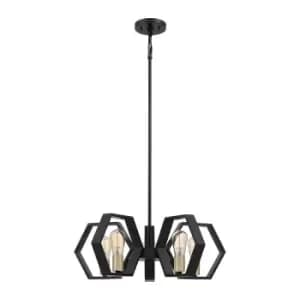 Quoizel Bismarck Pendant Ceiling Light Earth Black