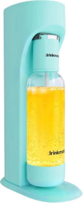 Drinkmate Omnifizz Sparkling Water Soda Maker, Arctic Blue