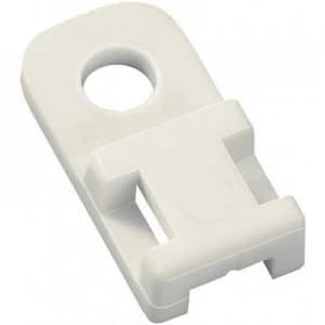 Cable mount Screw fixing Ecru HellermannTyton 151 31203 CTAM2 N66 NA C1