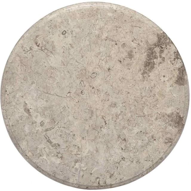 VIDAXL Vidaxl - Table Top Grey Ø50x2.5cm Marble 8720286301050