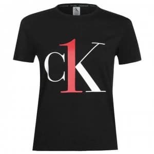 Calvin Klein One Short Sleeve Crew Neck T Shirt - Black 001