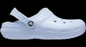 Crocs Classic Lined Clogs Unisex Blue Calcite W4/M3