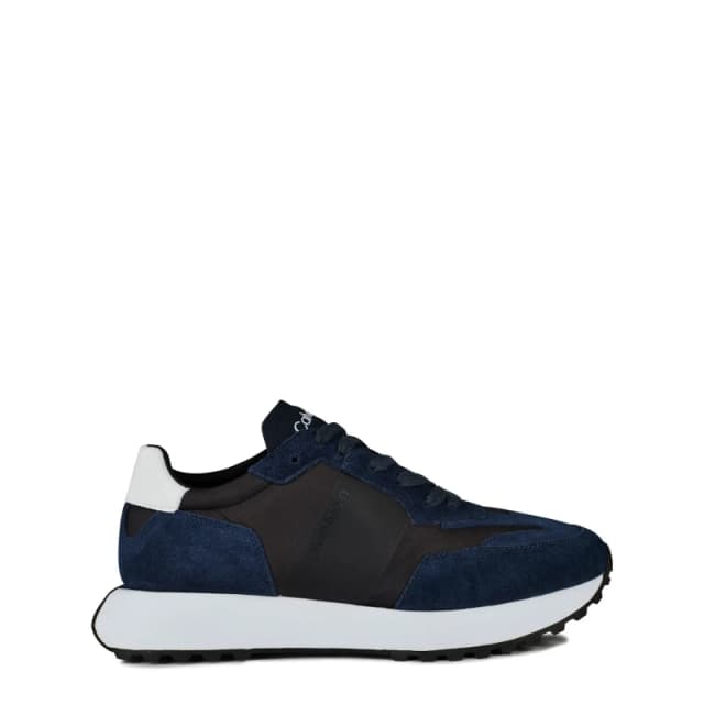 Calvin Klein Suede Trainers - Blue Blue 6