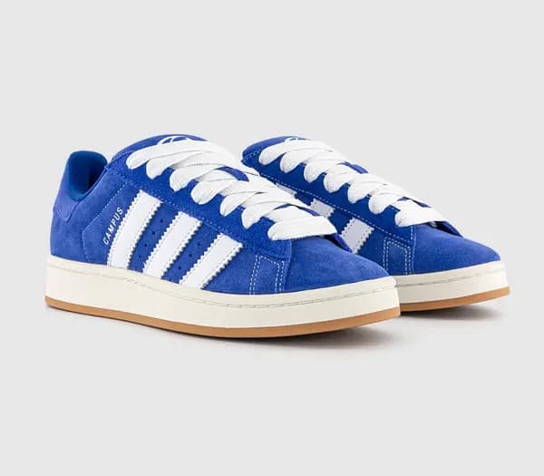 Adidas Womens Campus 00s Trainers Semi Lucid Blue Off White, 7