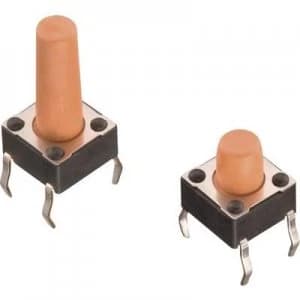 Wuerth Elektronik WS TSS 430156070736 Pushbutton 12 Vdc 0.05 A 1 x OffOn momentary