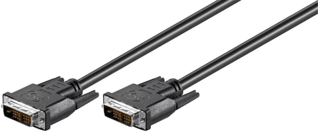 Microconnect MONCCS2 DVI cable 2m DVI-D Black