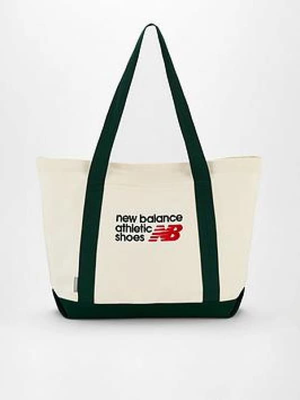 New Balance Classic Canvas Tote Bag - Green Unisex One Size