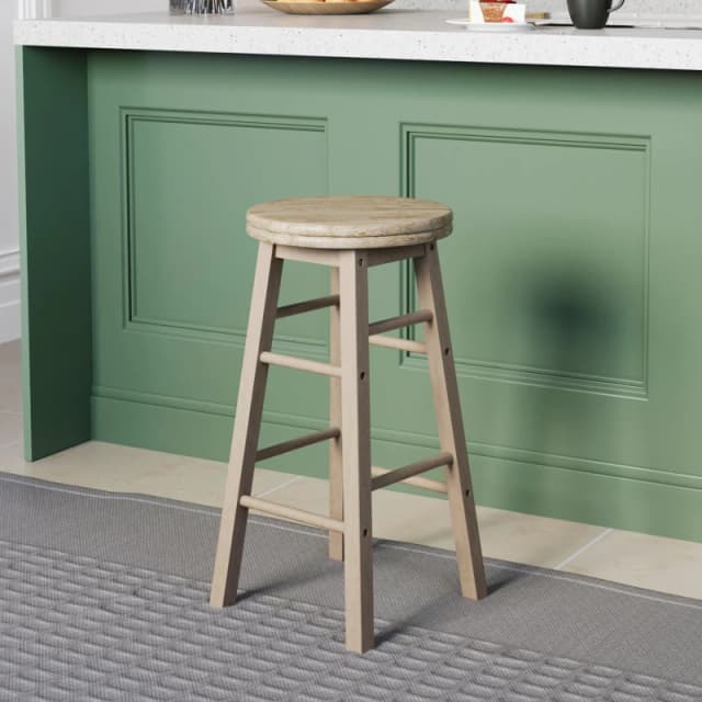 Lassic Chef Vida Wooden Revolving Bar Stool Pine unisex One Size