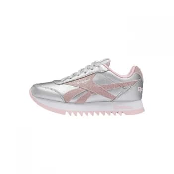 Reebok Royal Classic Jogger 2 Platform Shoes - Silver Metallic / Pink Glow /