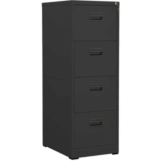 VIDAXL Filing Cabinet Anthracite 46x62x133cm Steel Vidaxl 8720286565933