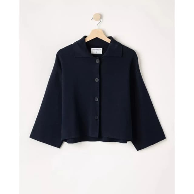 Holebrook Womens knitted jacket Holebrook Jane Bleu Female M