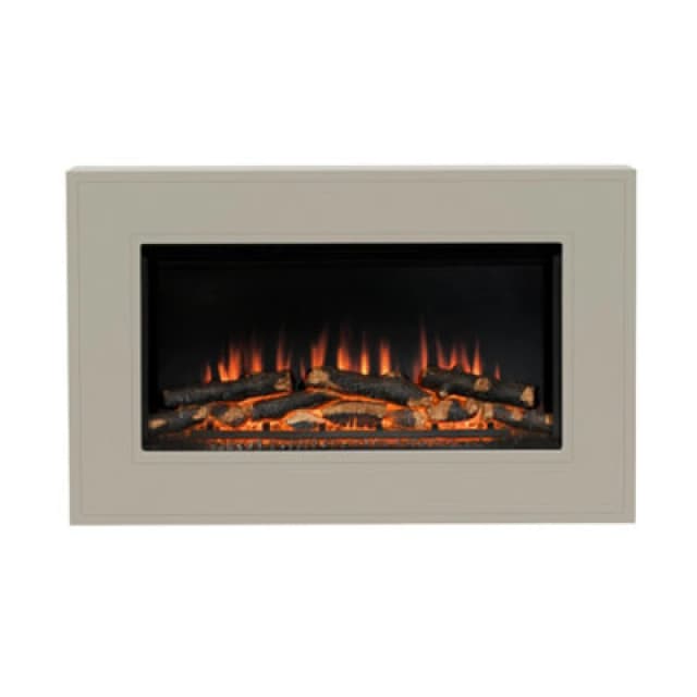 Newland Albali Stone Wall Mounted Electric Fire