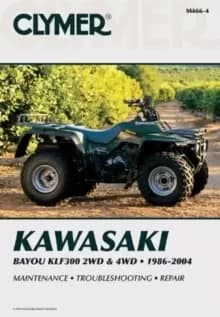 Clymer Kawasaki Bayou Klf300 2Wd