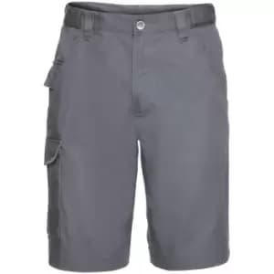 Russell Workwear Twill Shorts (32W) (Convoy Grey) - Convoy Grey
