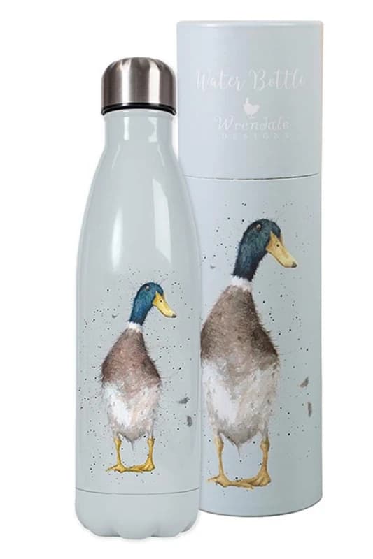Wrendale Designs Guard Duck Reusable Water Bottle 500ml Multi unisex