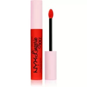 NYX Professional Makeup Lip Lingerie XXL Matte Liquid Lipstick Shade 27 - On Fuego 4 ml