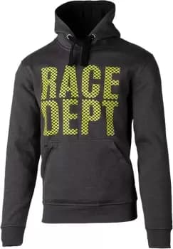 RST Race Department Reinforced Motorcycle Hoodie, grey, Size 2XL, grey, Size 2XL