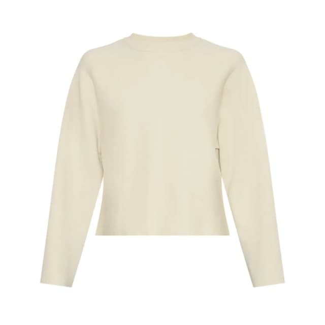 moss copenhagen Woman sweater Moss Copenhagen Hile Hasle Beige Female 36/38