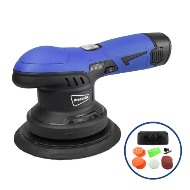 Streetwize Cordless Buffer Polisher & Sander Blue/Black unisex 14x24x15cm