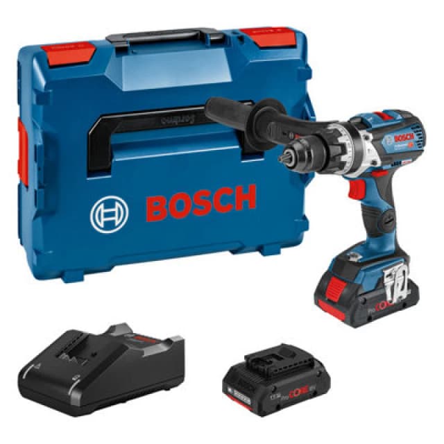 Bosch GSB 18V-110 18v Cordless Brushless Combi Drill Connect Ready GSB18V110CPC Batteries: 2 x 4ah Li-ion ProCore