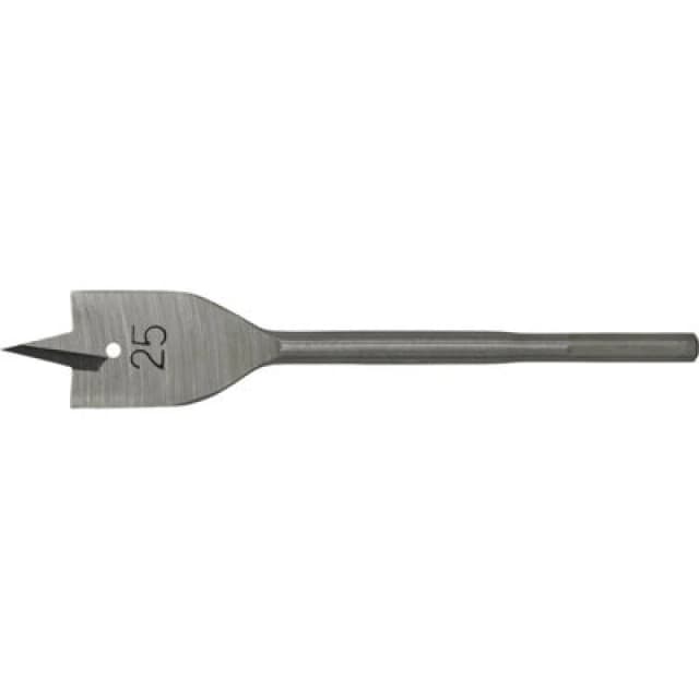 Loops 25 x 152mm Fully Hardened Wood Drill Bit - Hex Shank - High Performance Woodwork Multi
