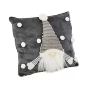 Smart Garden Gonk Christmas Cushion - Grey