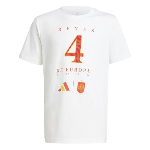 adidas Spain Winners T-Shirt Juniors - White White 7 - 8 Years