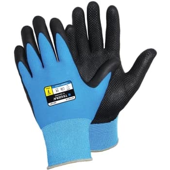 887 Tegera Classic Palm-side Coated Blue/Black Gloves - Size 11