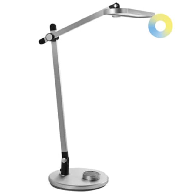 Beliani LED Desk Lamp Hydrus With Dimmer Silver