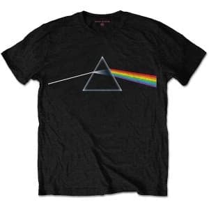 Pink Floyd - Dark Side of the Moon Album Unisex Large T-Shirt - Black