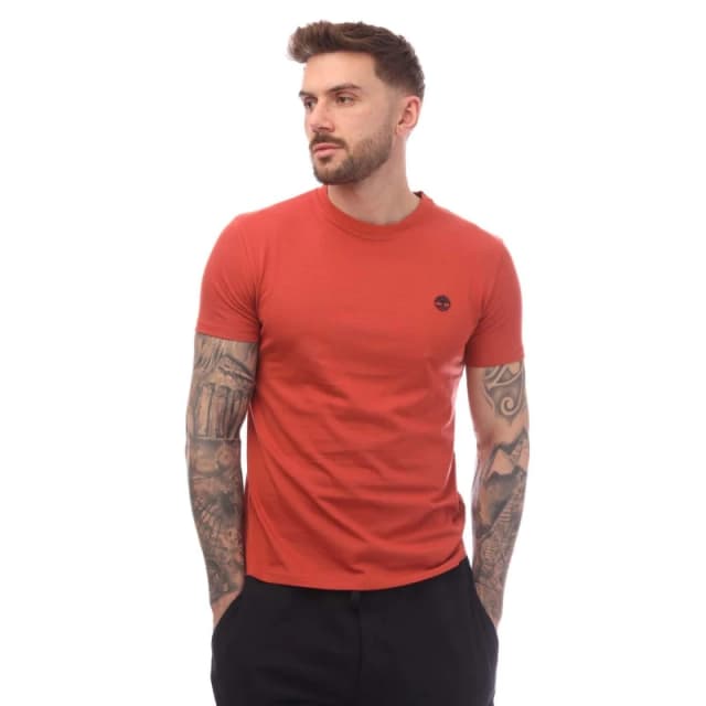 Timberland Dunstan River Crew Neck T-Shirt - Orange Orange S