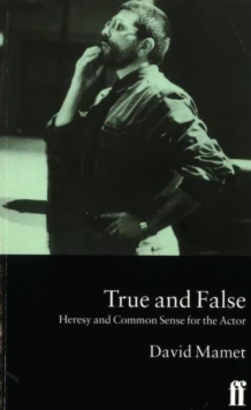 True and False. Paperback. By David Mamet Books